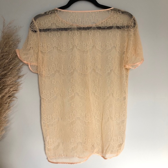 SOLD 🌷4/$20 American Apparel El Salvador lace blouse - Picture 6 of 9